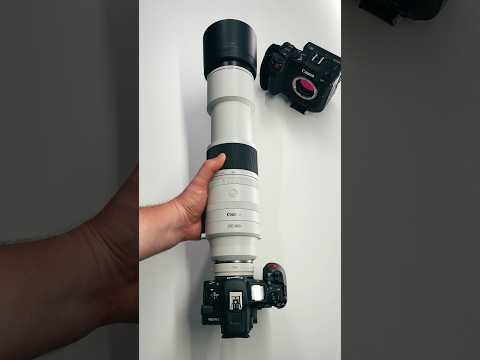 Видео: Распаковка НОВЕЙШЕГО Canon RF 200-800mm #shorts #canonr5c #canonc70