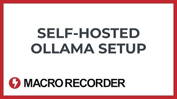 Setting up self-hosted AI engine "Ollama" for offline use of AI