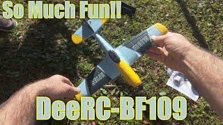 DEERC RC Plane 3 Channel BF-109 Remote Control Airplane