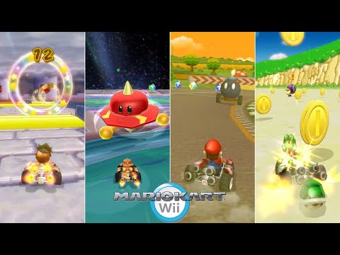 Mario Kart Wii Tournament Museum // Full Walkthrough - All 49