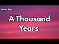 A Thousand Years  💕Timeless Love Song(Official Audio) | Muusic Lover Presents 🎶
