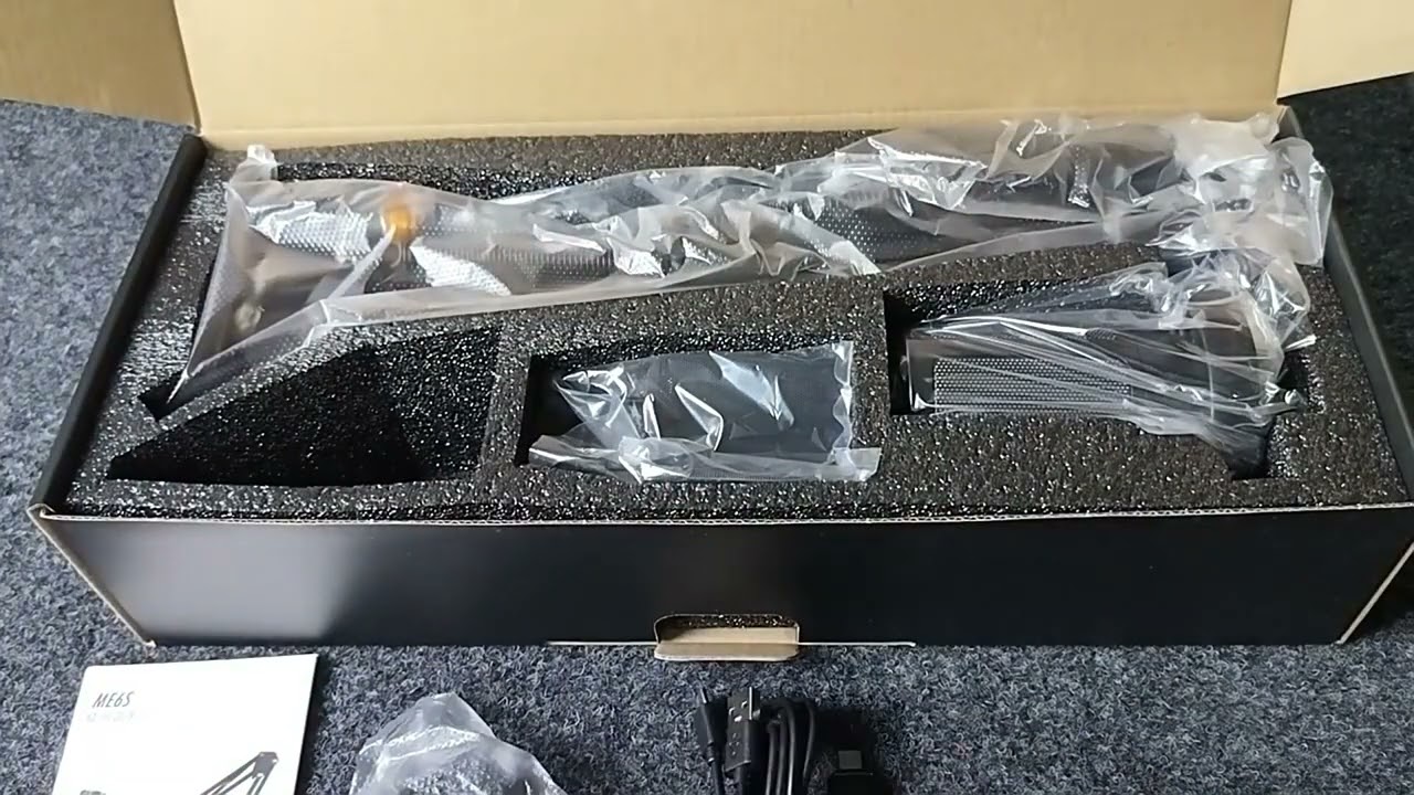 RGB Gaming Microphone USB Mic With Boom Arm Pop Filter Tripod For Streaming