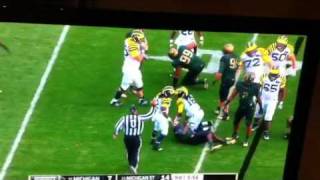 Denard shows MSU class