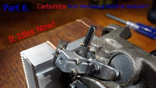 Part 6. DIY Internal Combustion Engine Made from Old Compressor - Carburetor from Pencil & Heatsink?