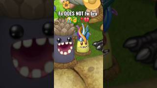 If Big Fa™️ doesnt like you youre cooked ✌️🥀💔 #mysingingmonsters #msm #fypシ #viral