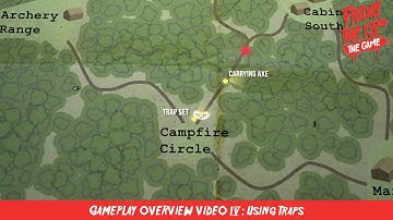 Friday the 13th: The Game - Gameplay Overview Video #4: Using Traps