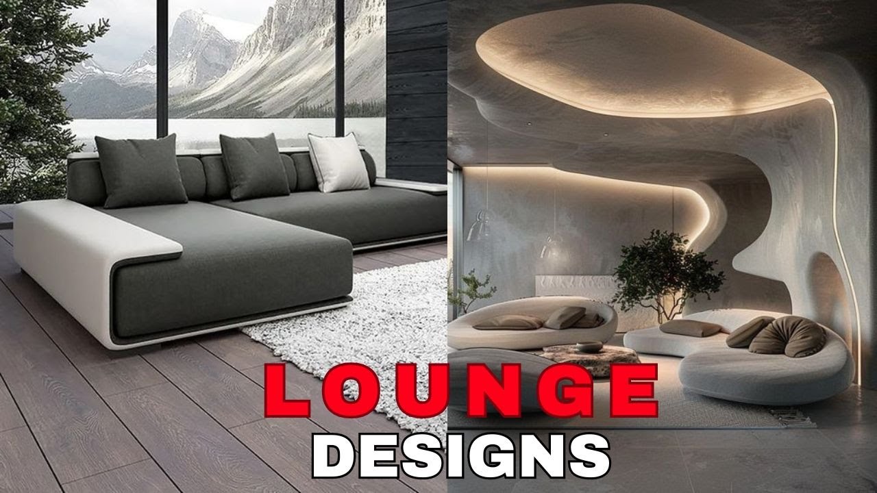Stylish & Sleek Lounge Designs