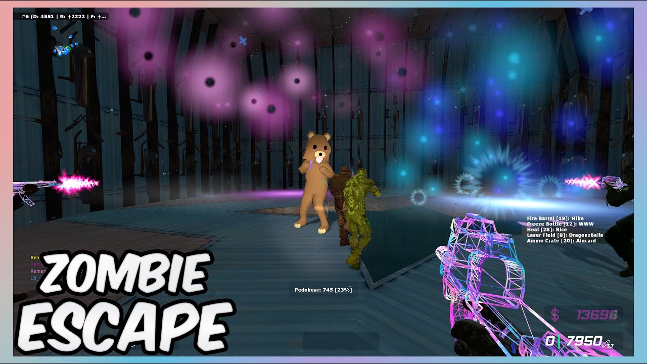 CSS Zombie Escape - ze_lila_panic_escape_v3_1 on UNLOZE