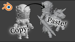 The Copy/Paste Method - Blender Tutorial