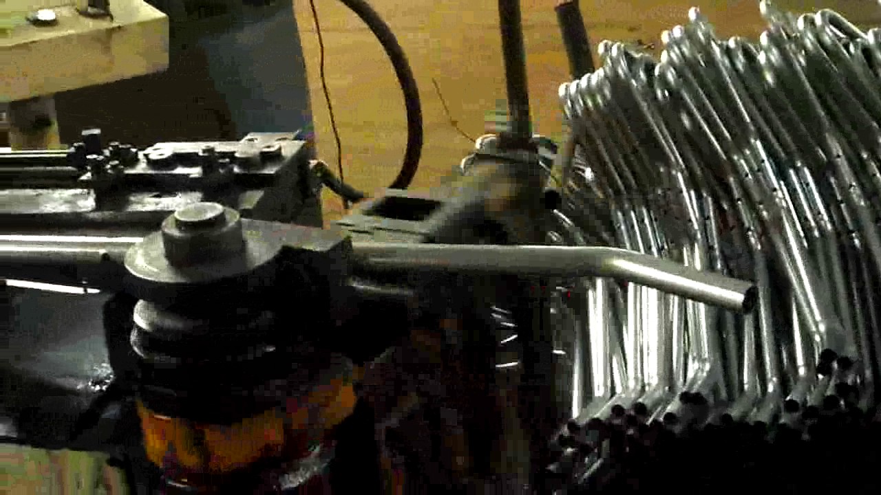 wheel barrow frame pipe bender automatic pipe bending machine YouTube