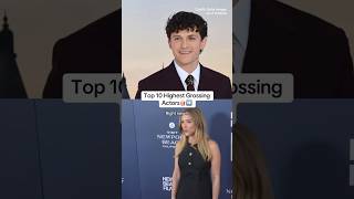 Top 10 Highest Grossing Actors right now👀🍿✨ #tomholland #tomcruise #scarlettjohansson #marvel