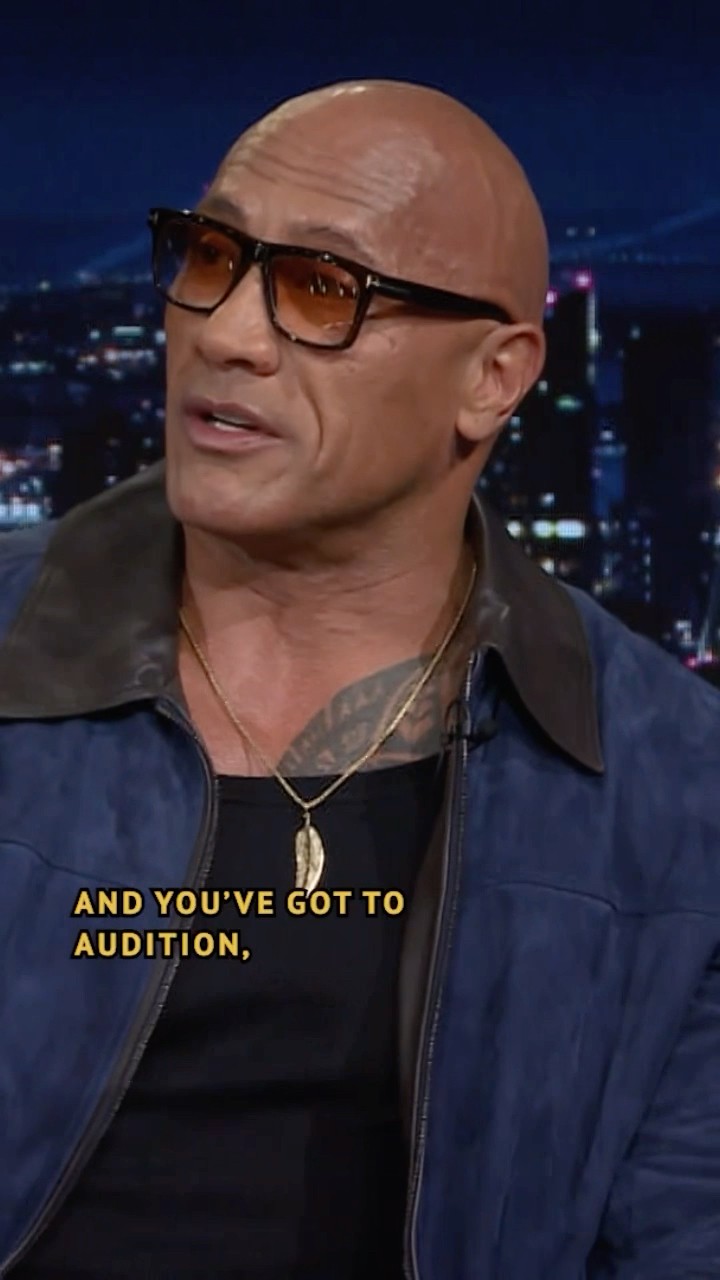 Was #DwayneJohnson almost a country music superstar?! #FallonTonight