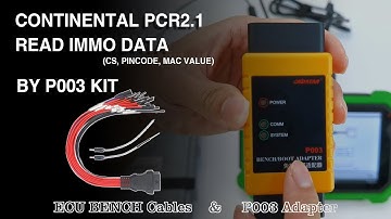 OBDSTAR_READ CONTINENTAL PCR2 1 IMMO DATACS, PINCODE, MAC VALUE BY P003 KIT WITH KEY MASTER DP PLUS