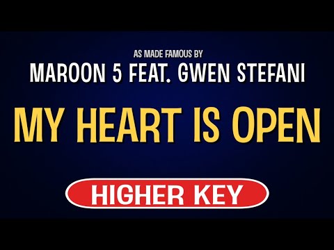 Video thumbnail for Maroon 5 feat. Gwen Stefani - My Heart Is Open