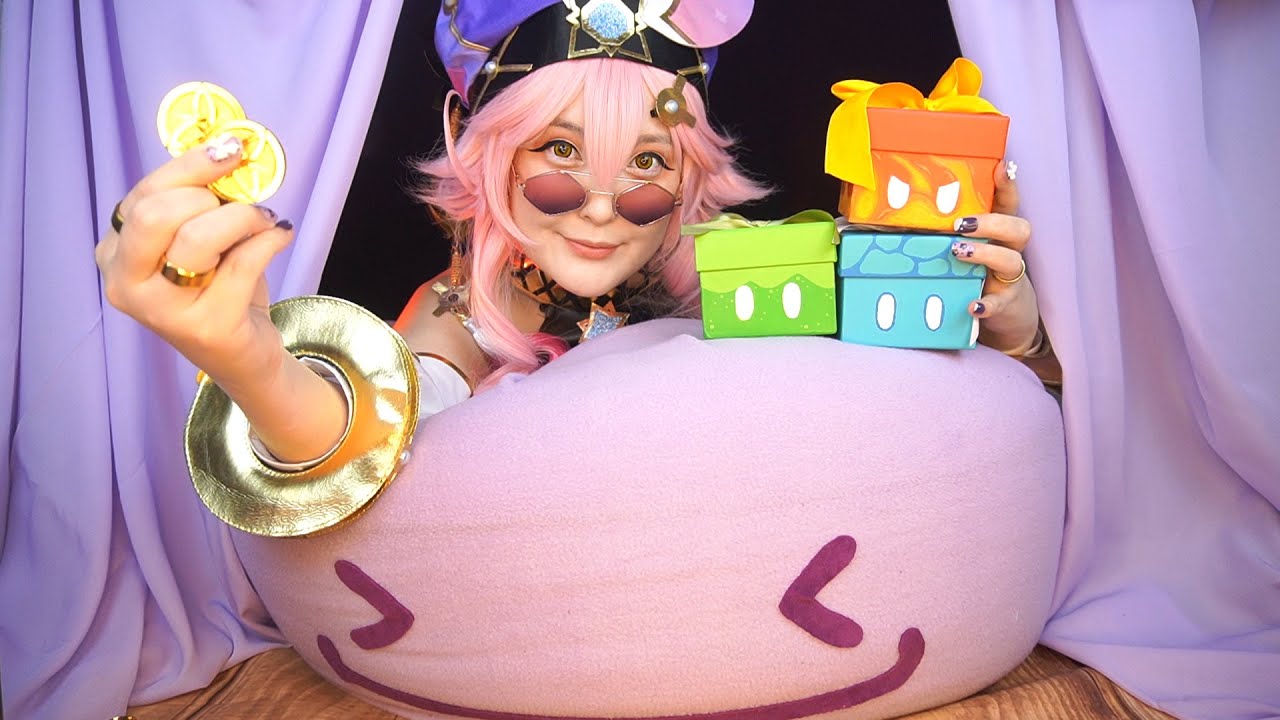 АСМР Обменяем товары у негоциантки 🎁 ASMR Dori ✨ Genshin Impact RP (SUB)