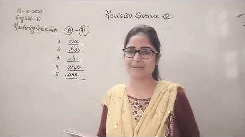 CLASS VI ENGLISH 13-10-2021 by Ms. Shweta Shukla