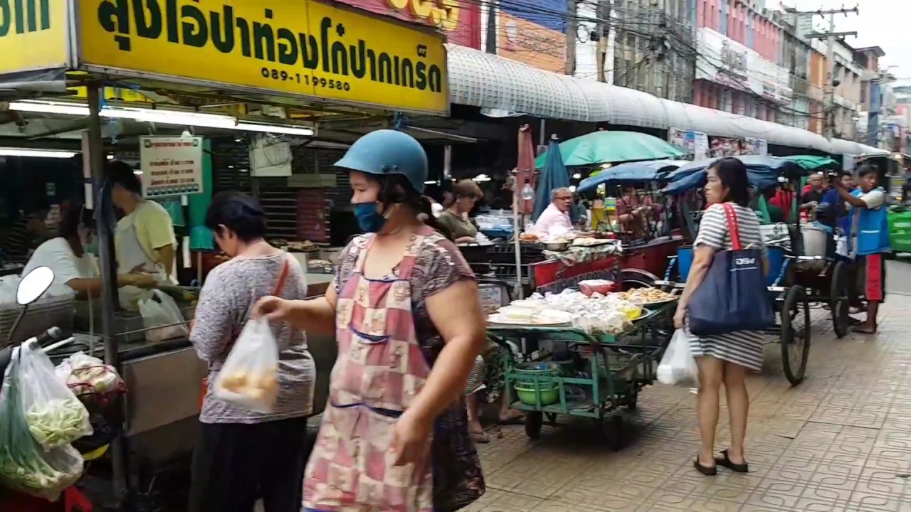 ตลาดน้ำ ปากเกร็ด Update New ตลาดพิชัย ตลาดเช้า |ปากเกร็ด