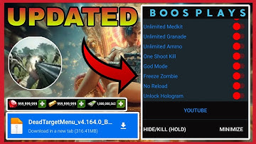 Dead Target Mod Menu v4.164.0 | Unlimited Money & Unlock All Weapons