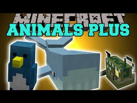 Animals Mod Spotlight Animals Plus 1.7.10 - YouTube