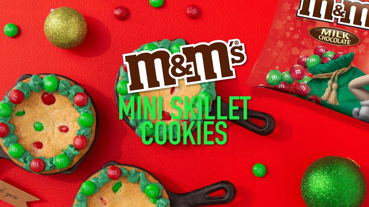 M&M'S Mini Skillet Cookies