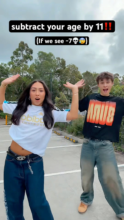 We would be… 7 🤣 COMMENT YOURS! 🥰🤔 Shake it to the max | Cadel and Mia VIRAL TIKTOK DANCE 🔥