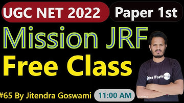 11:00 AM #65  UGC NET 2022 | Unit 9 People Development and Environment UGC NET Paper 1st | NET 2022