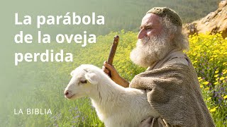 Jesús enseña la parábola de la Oveja Perdida