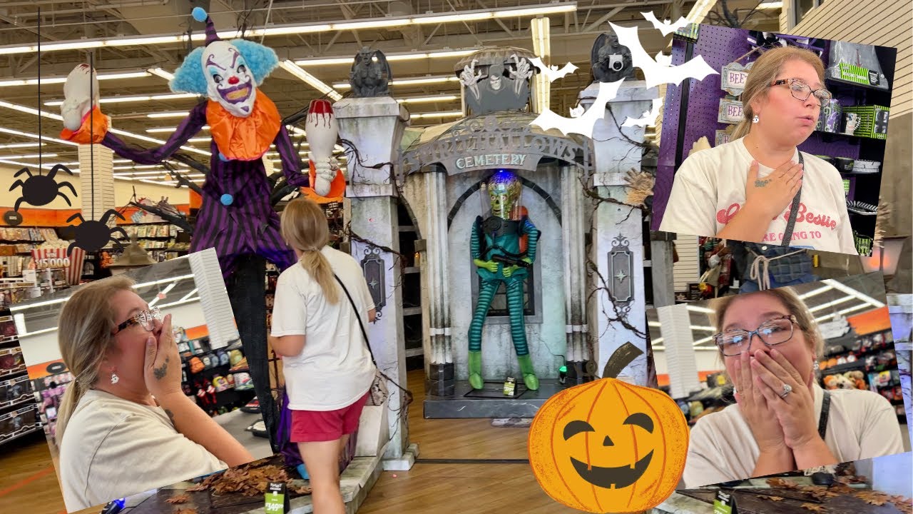 MAKING CANDICE WALK THROUGH A MINI HAUNTED HOUSE 🤣 | VLOG # 187