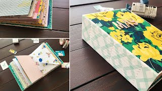 How to Make a Journal from a Cereal Box | Step by Step Tutorial for Beginners | Junk Journal DIY