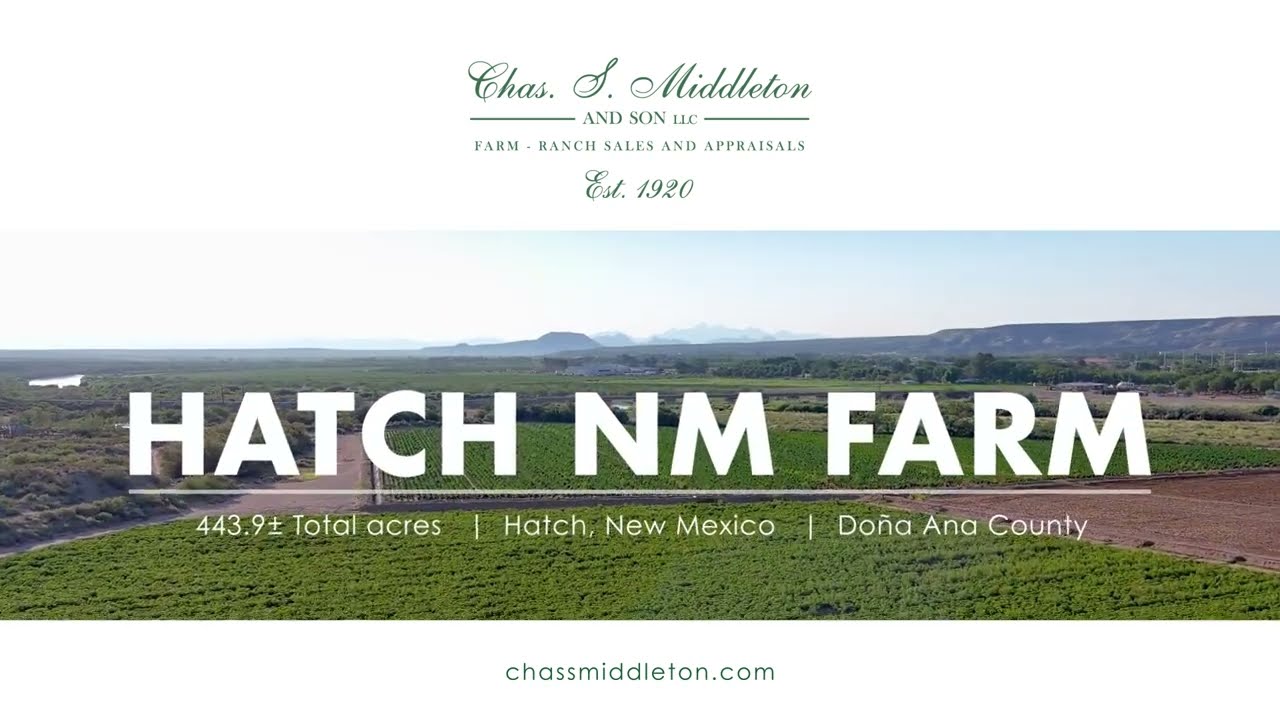 Hatch NM Farm Doña Ana County, New Mexico YouTube