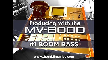 Creating 808 Trap glides with the MV-8000 #1 BOOM BASS