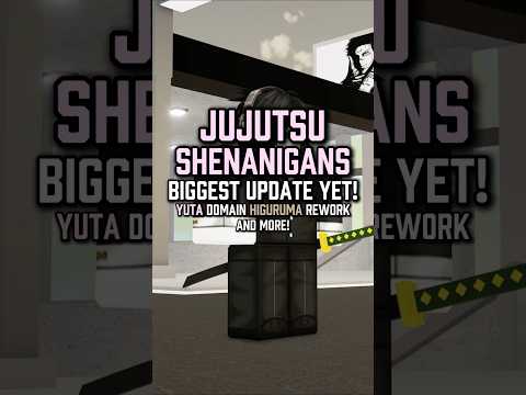 JJS FINALLY UPDATED Roblox Jujutsushenanigans Jjs Robloxshorts Anime