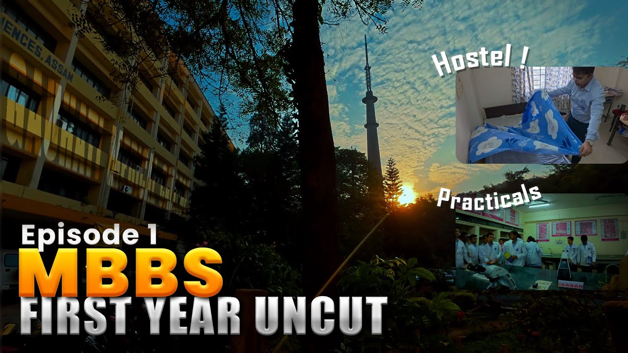 MBBS First Year UNCUT – Episode 1 ✨ | Gauhati Medical College 🎓 | blink doctor 💪👨‍⚕️