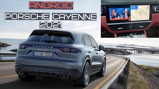 Андроид для Porsche Cayenne 2021