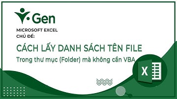 Bài 7-43:   Lấy danh sách tên file không dùng VBA