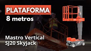 Plataforma Mastro Vertical SJ20 Skyjack | Baloc Locadora by Baloc Locadora 1,152 views 1 year ago 1 minute, 51 seconds