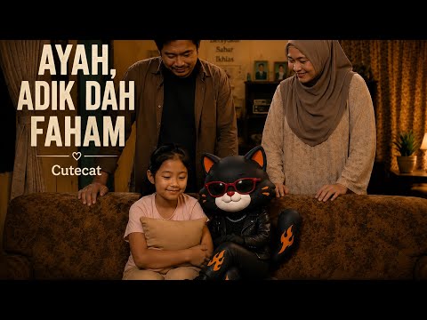 Ayah, Adik Dah Faham - Cutecat ( Official Music Video )