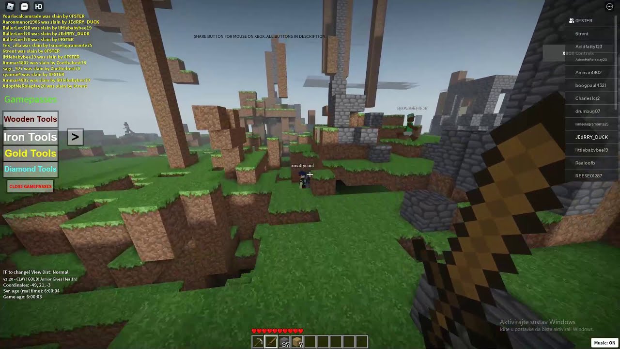 ROBLOX BUT ITS MINECRAFT