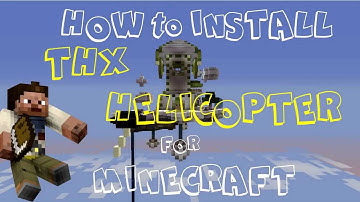 ★ How To Install THX HELICOPTER 1.2.5 Minecraft Mod Download & Tutorial (TGN)