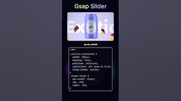 Animated Gsap Slider🧑‍💻 #coding #programming #gsap #gsapanimation #mernstack #css #2024 #csstricks