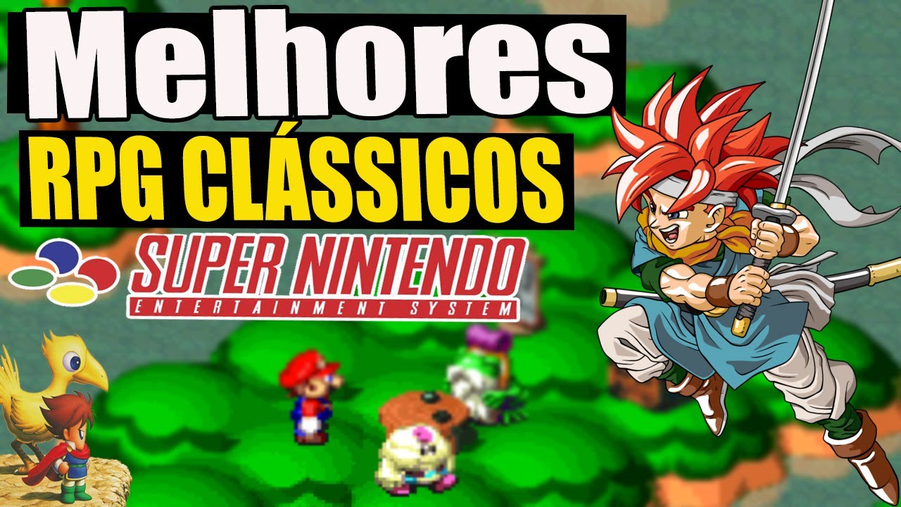 Os maiores RPGs do Super Nintendo