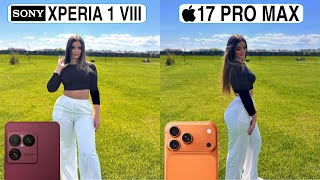 Sony Xperia 1 VIII Vs iPhone 17 Pro Max Camera Test Comparison
