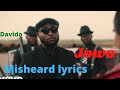 Davido - Jowo (Official Video) Amina soma na Sammy Kioko Misheard lyrics