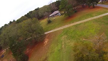 FIRST FLIGHT ON 4S AND RUNCAM SWIFT 2 (betaflight 3.2)