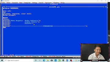 Tutorial membuat Program Gabungan 3 struktur(Pengurutan, Pemilihan dan Pengulangan) pada #Pascal