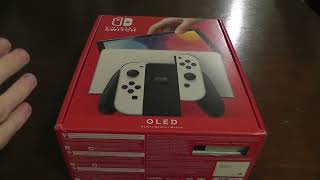 I finally got a Nintendo Switch OLED
This is a quick unboxing of a Nintendo Switch OLED model. After not having a Switch for a while, I decided I needed it back in my life. I finally got a Nintendo Switch OLED