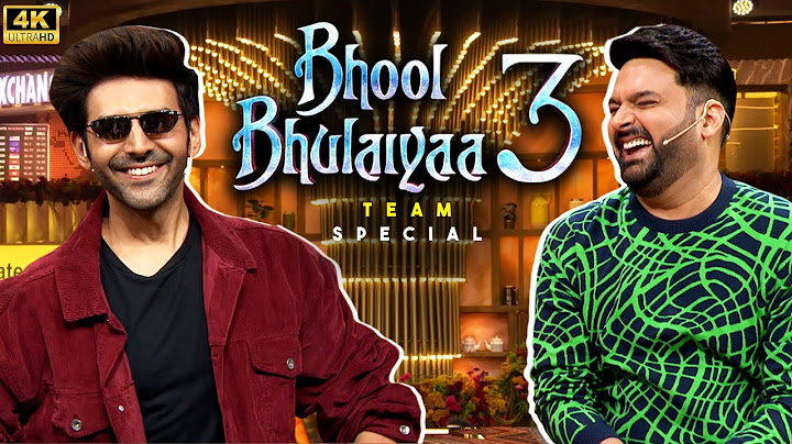 भूल भुलैया ३ की स्टारकास्ट पहोची कपिल की शो पर | Kartik Aaryan | Bhool Bhulaiyaa 3 | Tkss season 02