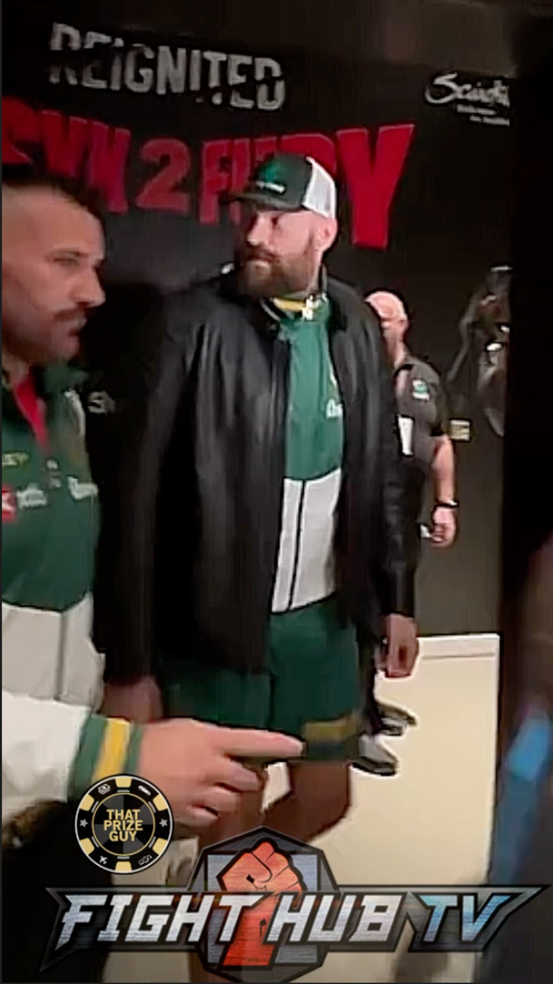 Tyson Fury ARRIVES LOCKED IN ready to KO Usyk!