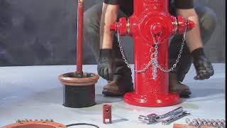 Clow Valve Medallion Fire Hydrant   How to Install Break Flange Kit