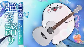 深夜のアコギ弾き語りアザラシ